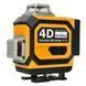Лазерний рівень OLYMPIA 4D Extreme HD (METAL) (Металевий захист) 970m300mM фото 4